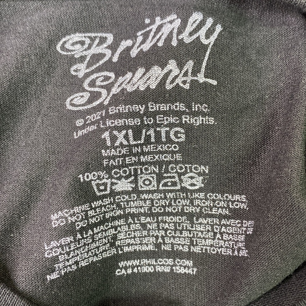 Britney Spears Long-Sleeve Tee NWOT - Picture 4 of 4
